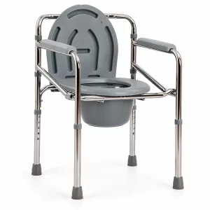 Renewa 3-in-1 height adjustable commode chair with removable bucket