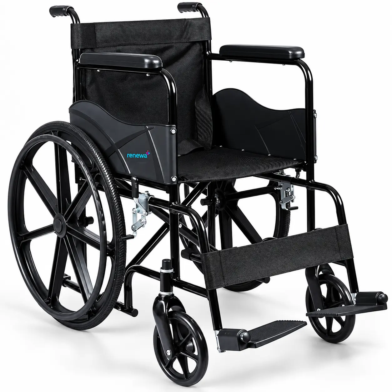 Foldable manual wheelchair